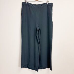 Loft Pants Womens XL Blue Wide Leg Pull On High Rise